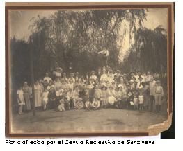 Picnic ofrecido por el Centro Recreativo de Sansinena 