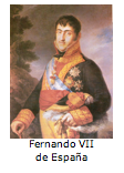 Text Box:   Fernando VII  de Espa�a 