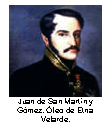 Text Box:  Juan de San Mart�n y G�mez. �leo de Etna Velarde.
