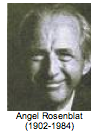 Angel Rosenblat (1902-1984) 