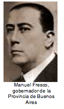 Manuel Fresco, gobernador de la Provincia de Buenos Aires 