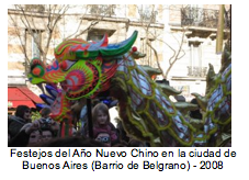 Festejos del Ao Nuevo Chino en la ciudad de Buenos Aires (Barrio de Belgrano) - 2008 