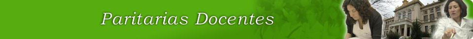 Paritarias Docentes